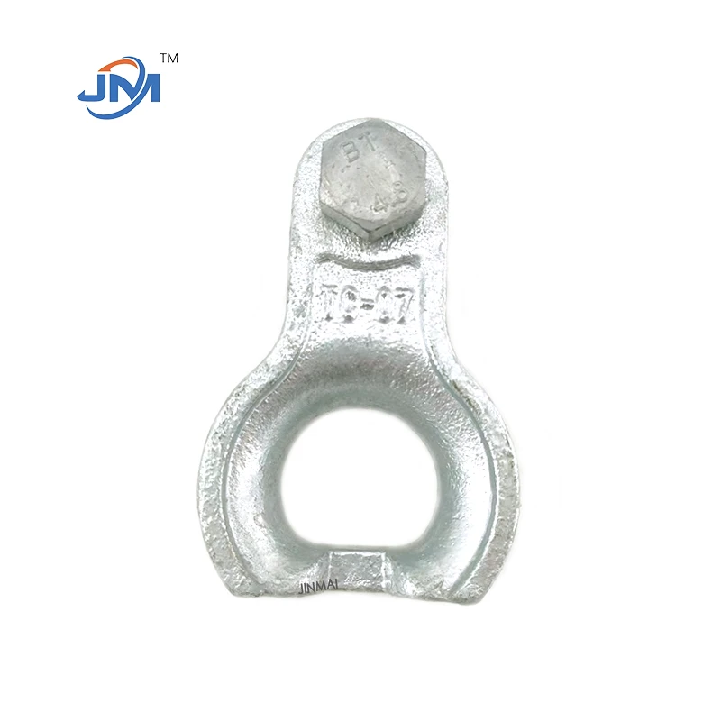 Žárově-galvanizovaný litý náprstek Clevis